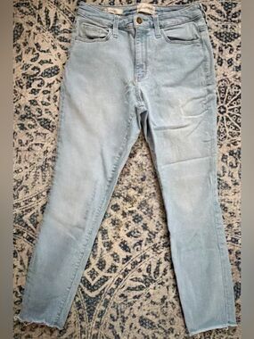 Universal Thread High Rise Skinny Jeans Blue Size 6